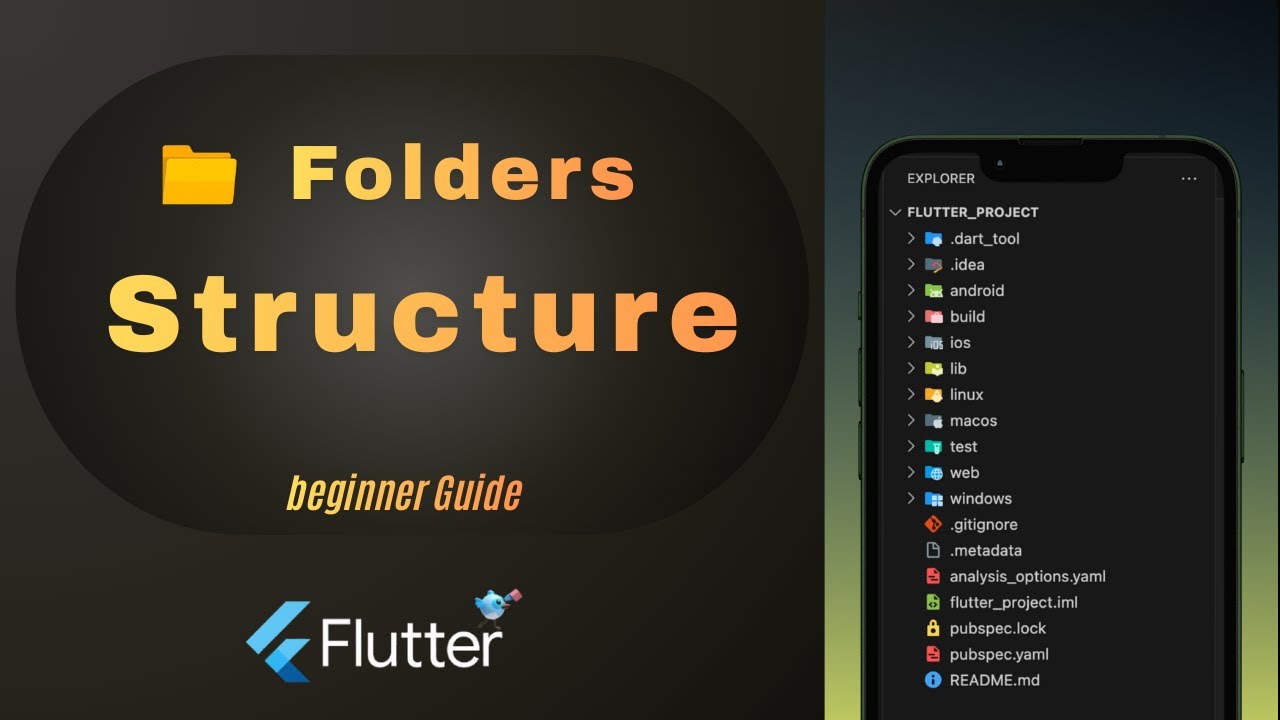 Flutter Folder Structure  📂 | Generated Files Deep Dive | Full Explanation