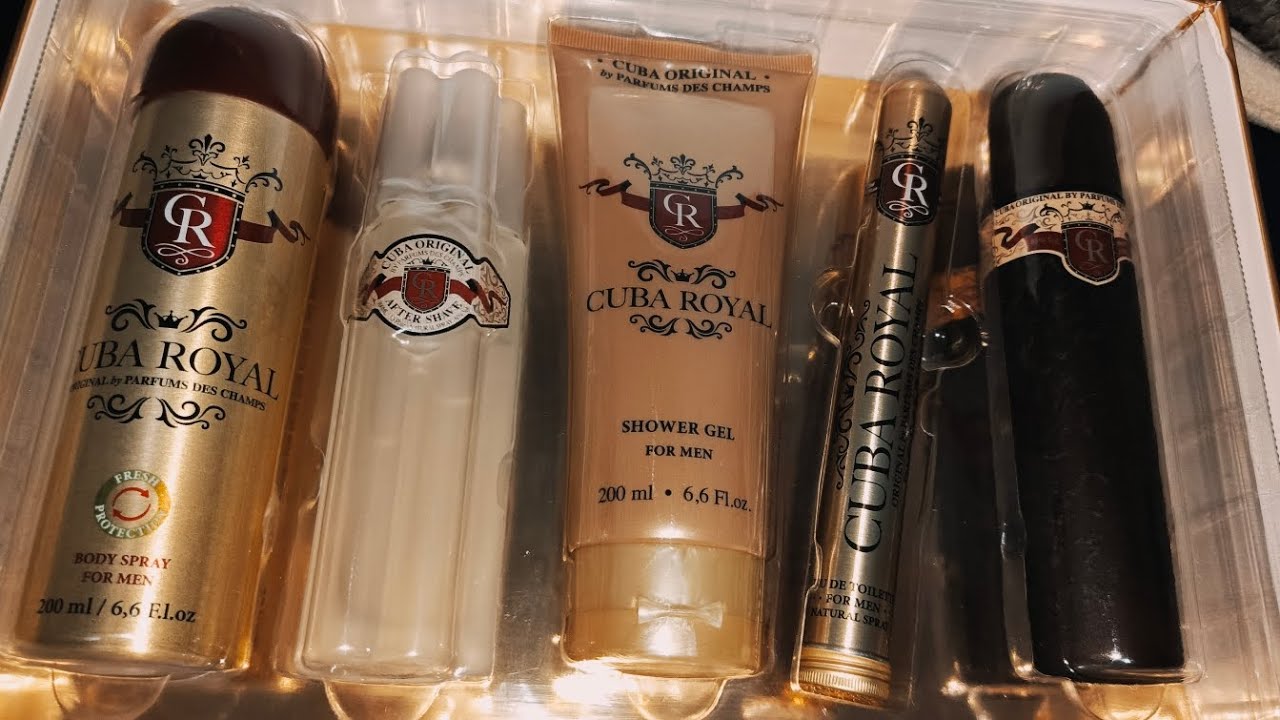 perfume cuba set 