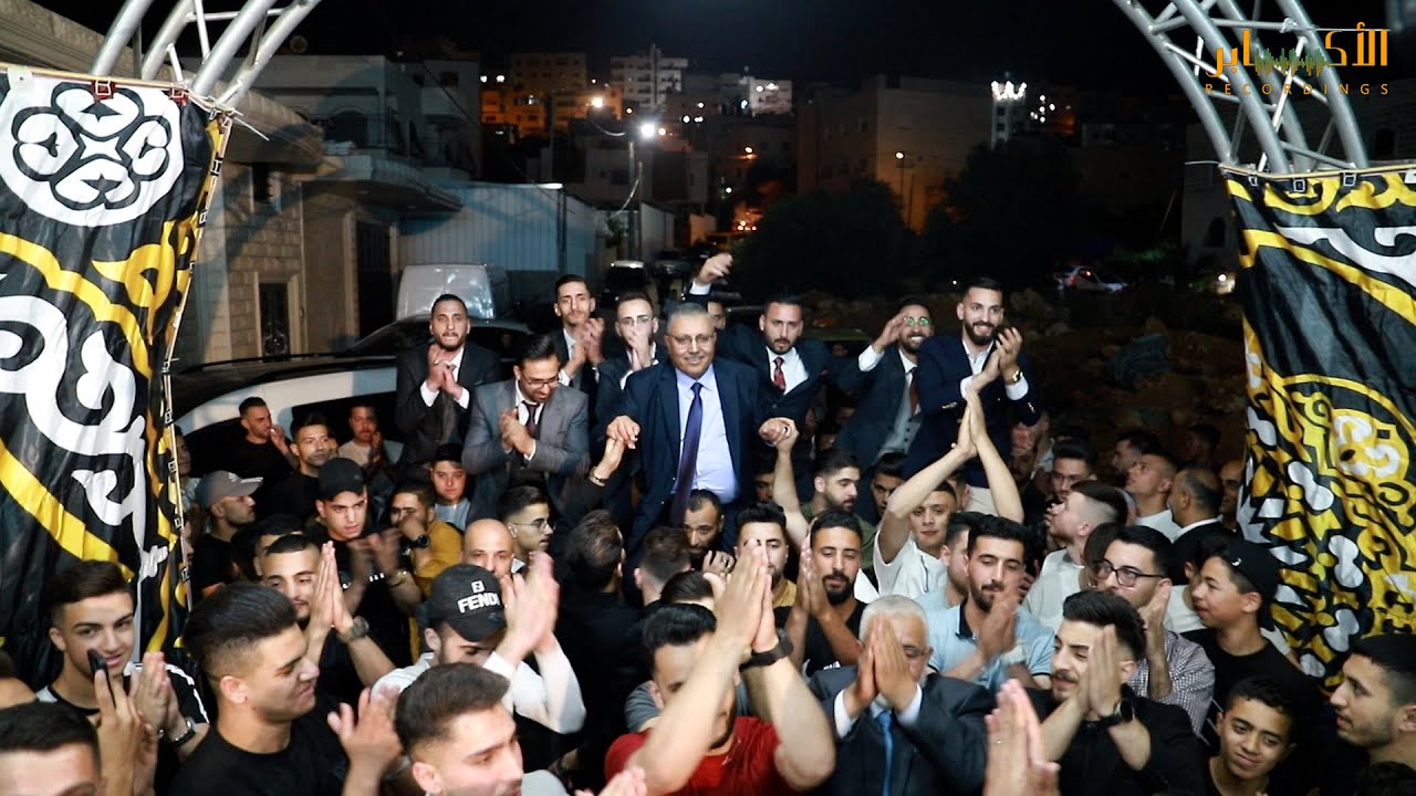 اسقتبال نااااري🔥🔥 للعرسان رامي ومصعب جبر مع الفنانين مجد ابو غربية وابو زكي بورو🔥🔥 T.Alakaber🔝