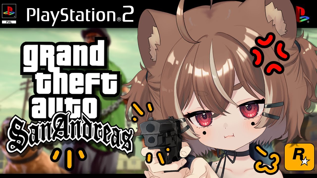 GTA: SAN ANDREAS ⋮ cat girl CRIMES. ( ・&nabla;・)💢