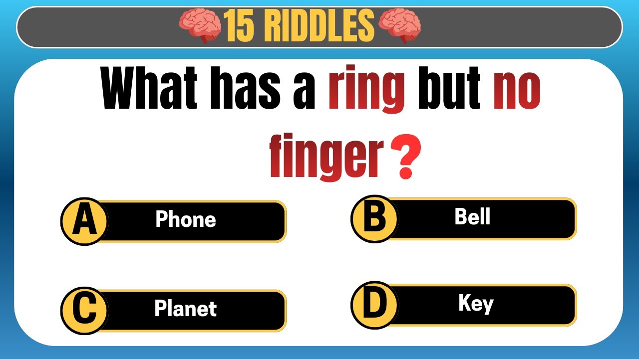 50 Mind Bending Riddles With Answers | Brain Teasers & Fun Quiz Challenge