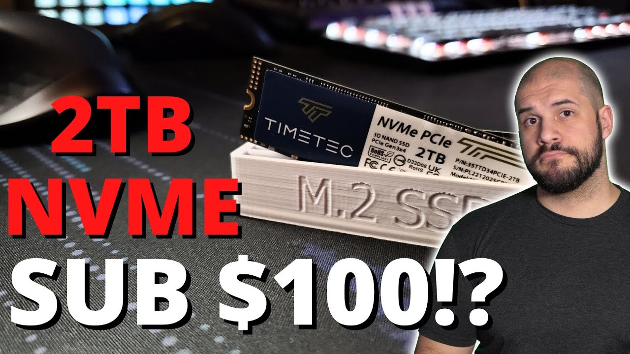M.2 Drives Are Now CHEAP! Timetec 2TB NVME For Under $100!