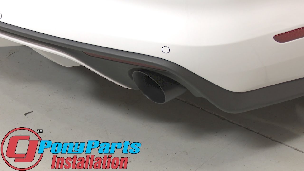 2015-2017 Mustang GT MBRP Axle-Back Exhaust Kit With 4