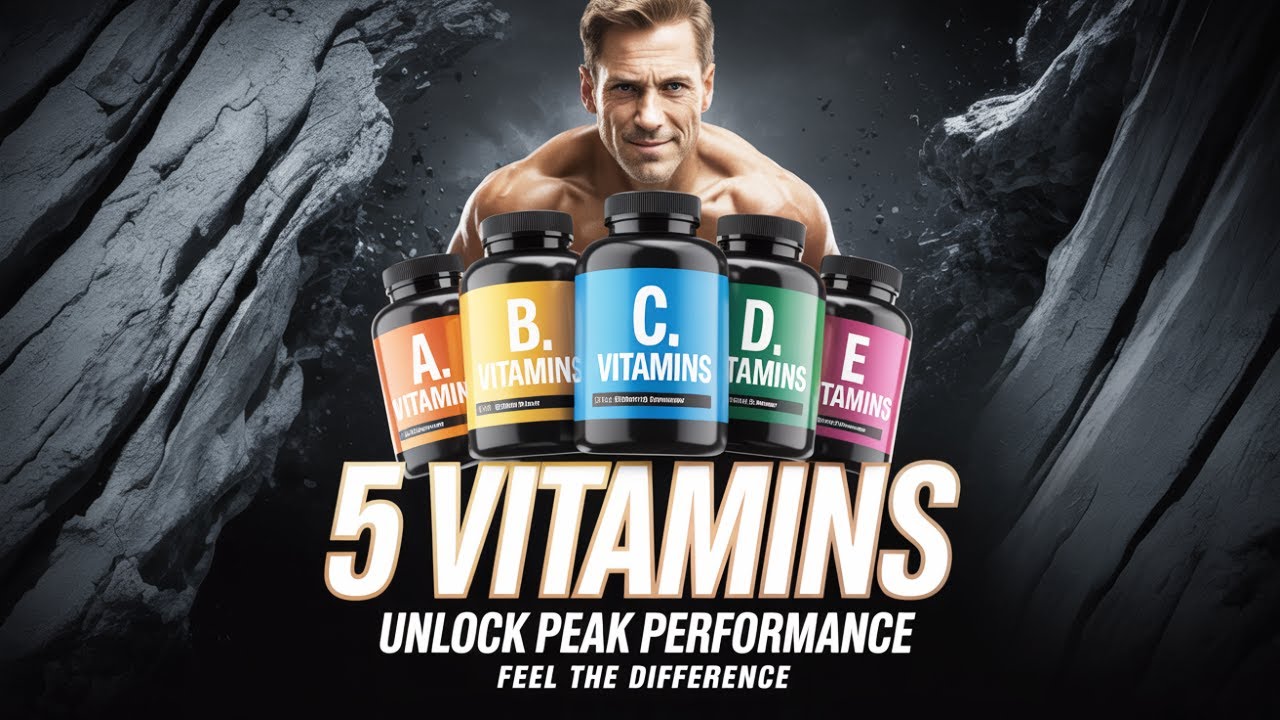 Top 5 Vitamins For Men Over 60: Boost Energy & Men's Health