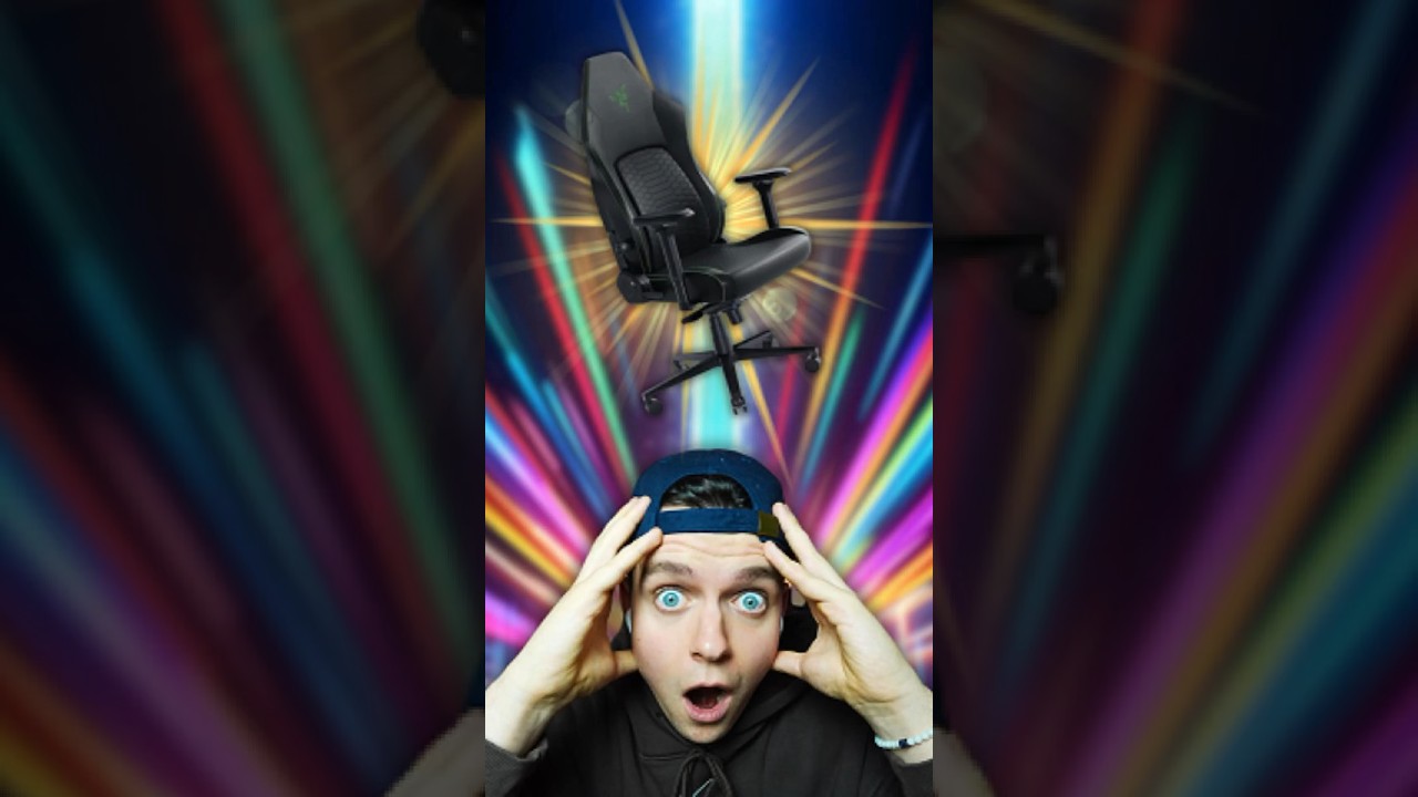 TO razem z Razerem daliśmy w prezencie MOJEMU TACIE 👨&zwj;👦🎁 | Razer Iskur V2 #shorts #razer