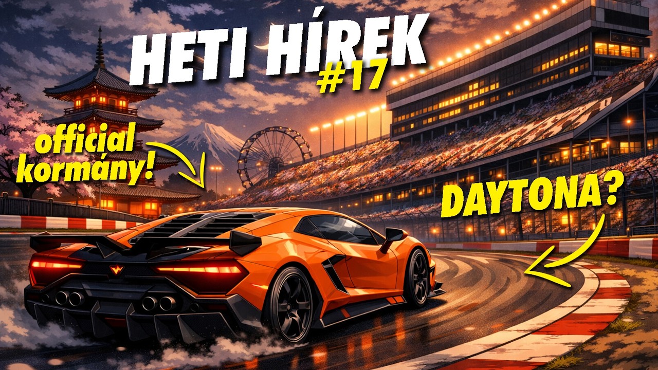 J&ouml;n az IMSA? &Uacute;j Lambo korm&aacute;ny? &Uacute;j Ped&aacute;lok? Mi van itt a h&eacute;ten? &Ouml;mlik az &uacute;jdons&aacute;g! - Heti h&iacute;rek #17