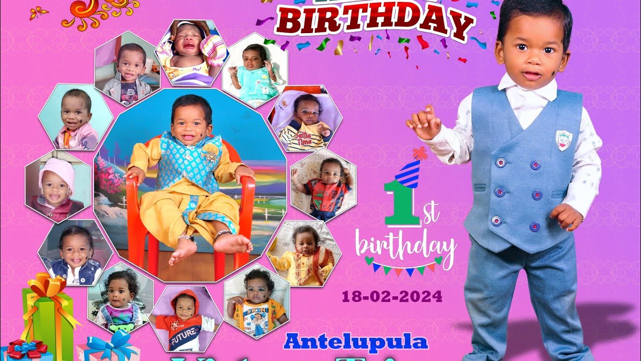 Vishwateja Happy birthday Video || మా చిన్నారి విశ్వతేజ Birthday  @andraammayitelanganaabbayi
