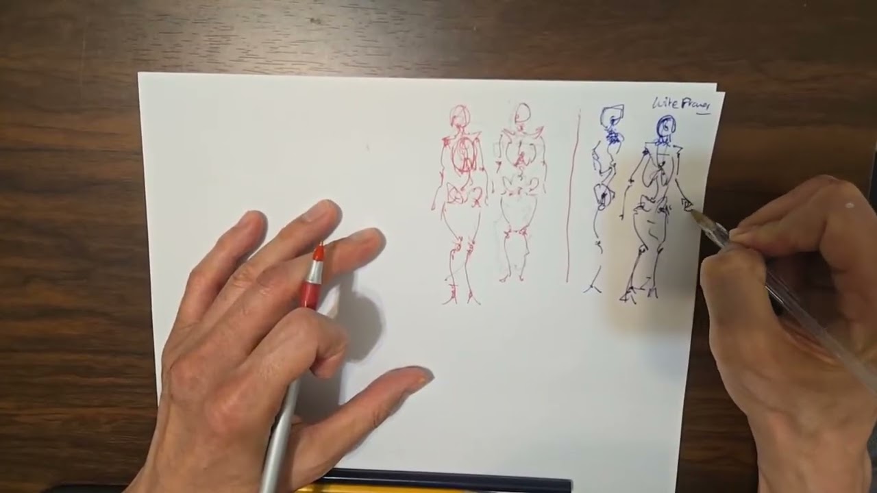 Highlight 2:49 - 7:49 from Comic and manga doodleman is live!