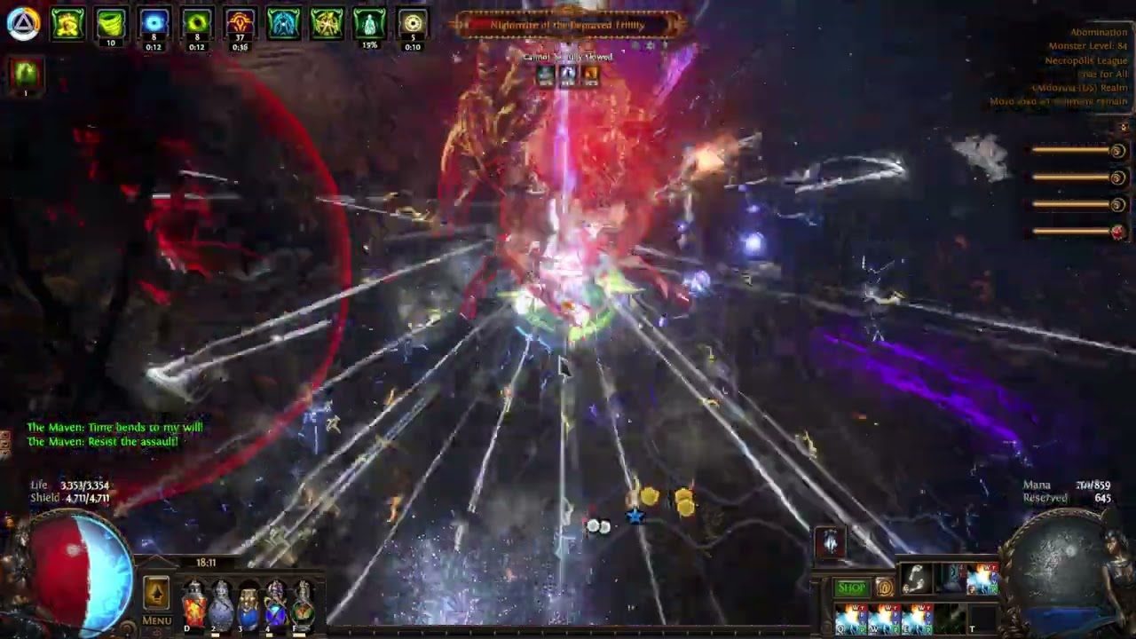 POE 3.24 NSC Build Testing Warp Ele Hit