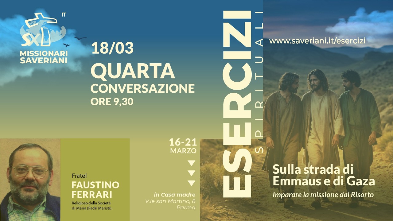 🔴 DIRETTA | Esercizi Spirituali 2026 - Quarta Conversazione | Fr. Faustino Ferrari