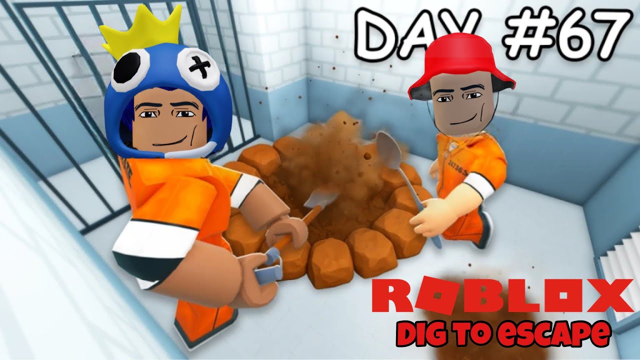 ⛏️ Dig to Escape Prison! (Roblox) #roblox