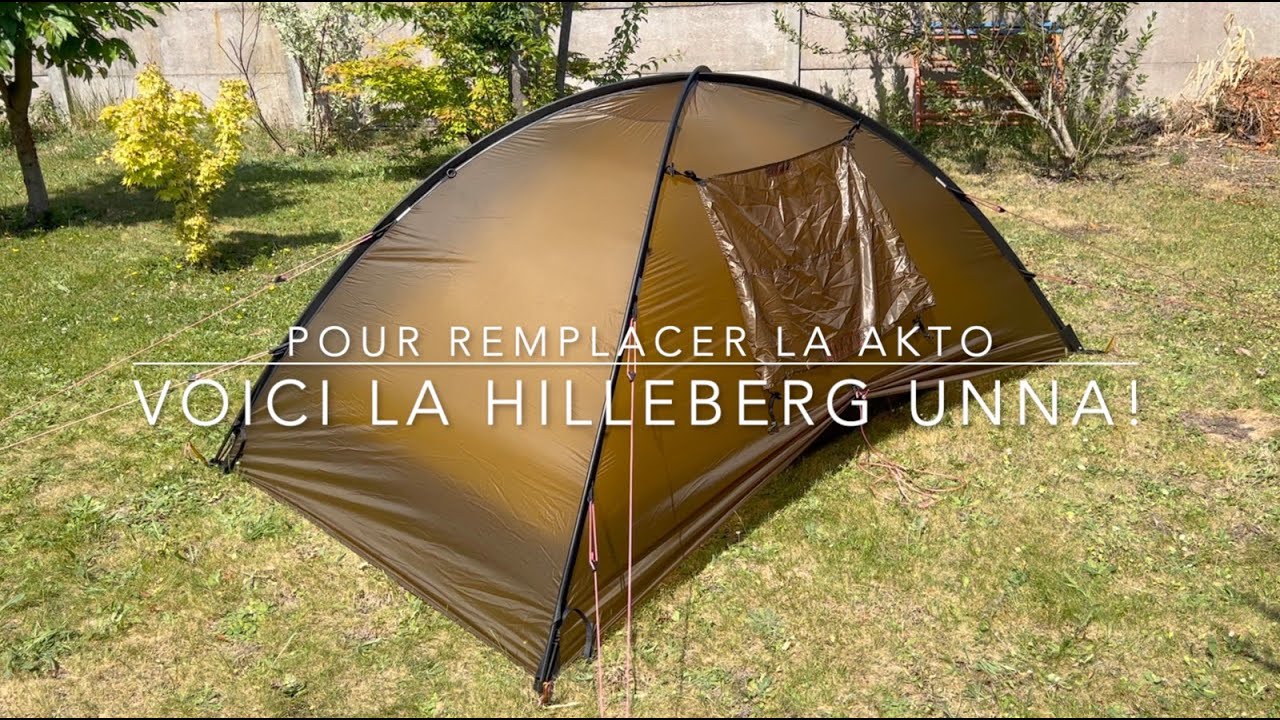 Vendre la Akto pour la remplacer par une Hilleberg Unna....pourquoi?