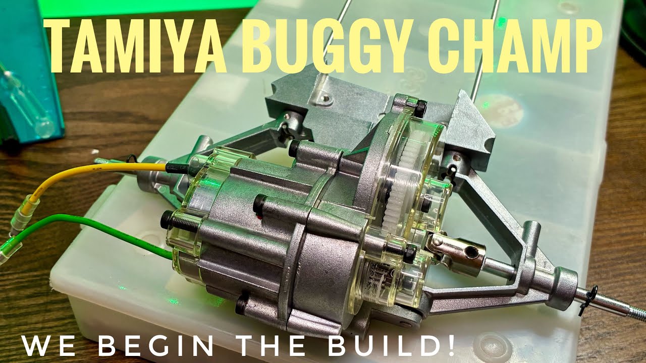 Началась сборка багги Tamiya Buggy Champ (srb)!