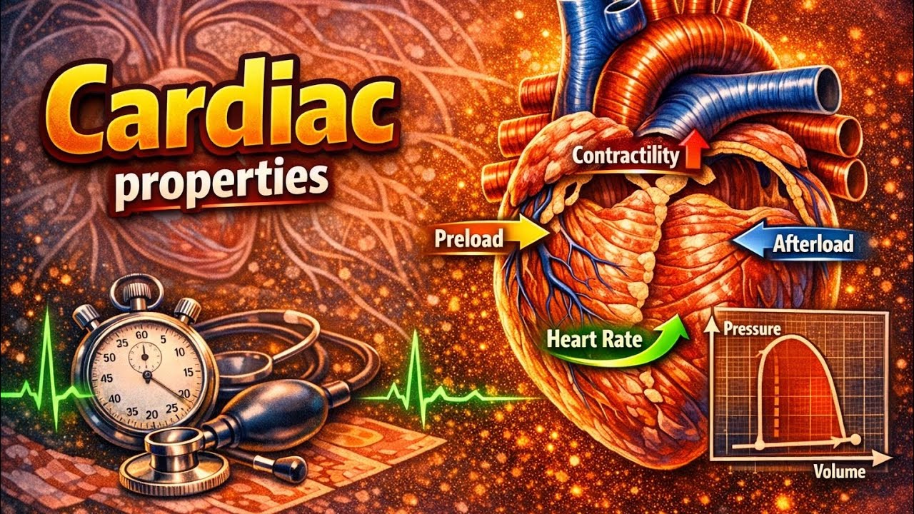 Cardiac Properties (Rhythmicity & Conductivity) CVS