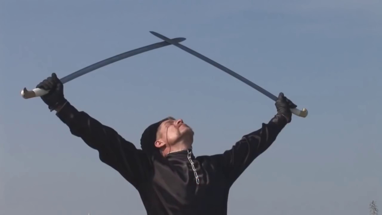 Forging a damascus Cossack sword (part1) / Forger un sabre Cosaque