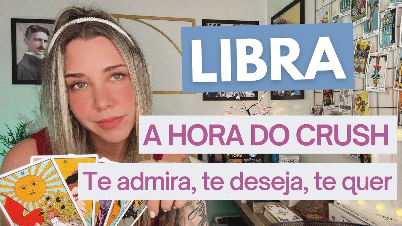 LIBRA ♎️ A HORA DO CRUSH ❤️ Essa pessoa está perdendo a cabeça pensando em você. Alucinad@ por ti.