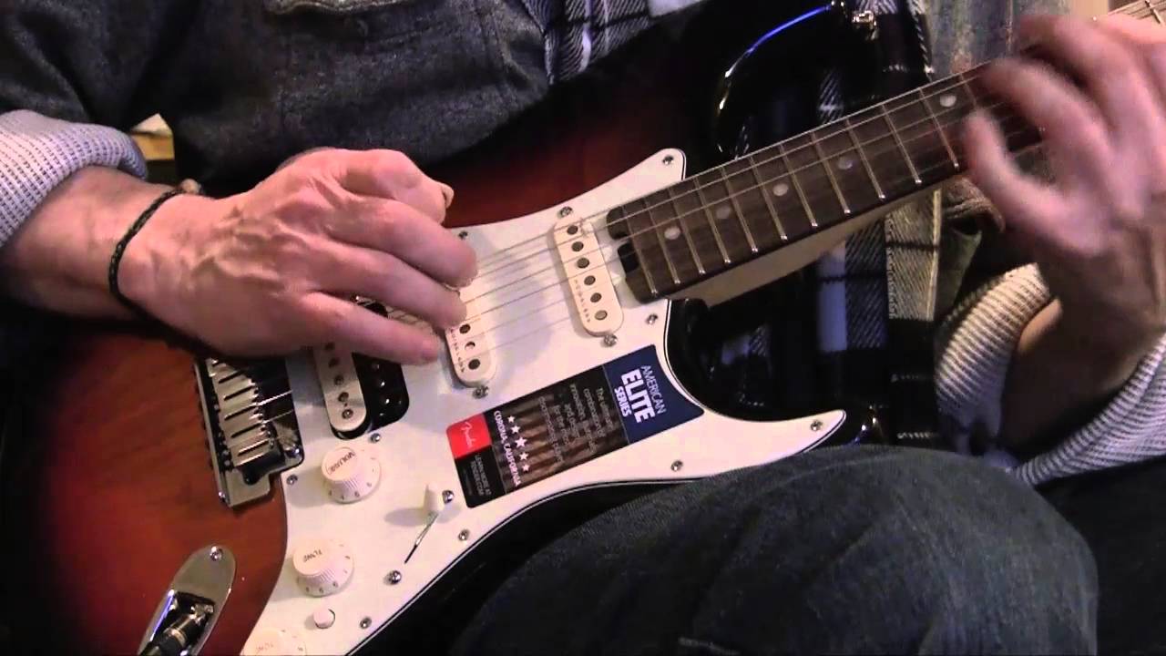 2016 Fender Elite Stratocaster demo