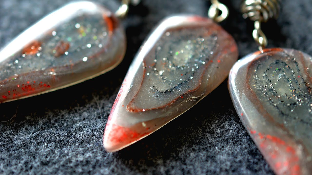 I MADE TRANSLUCENT POLYMER CLAY JEWELRY!