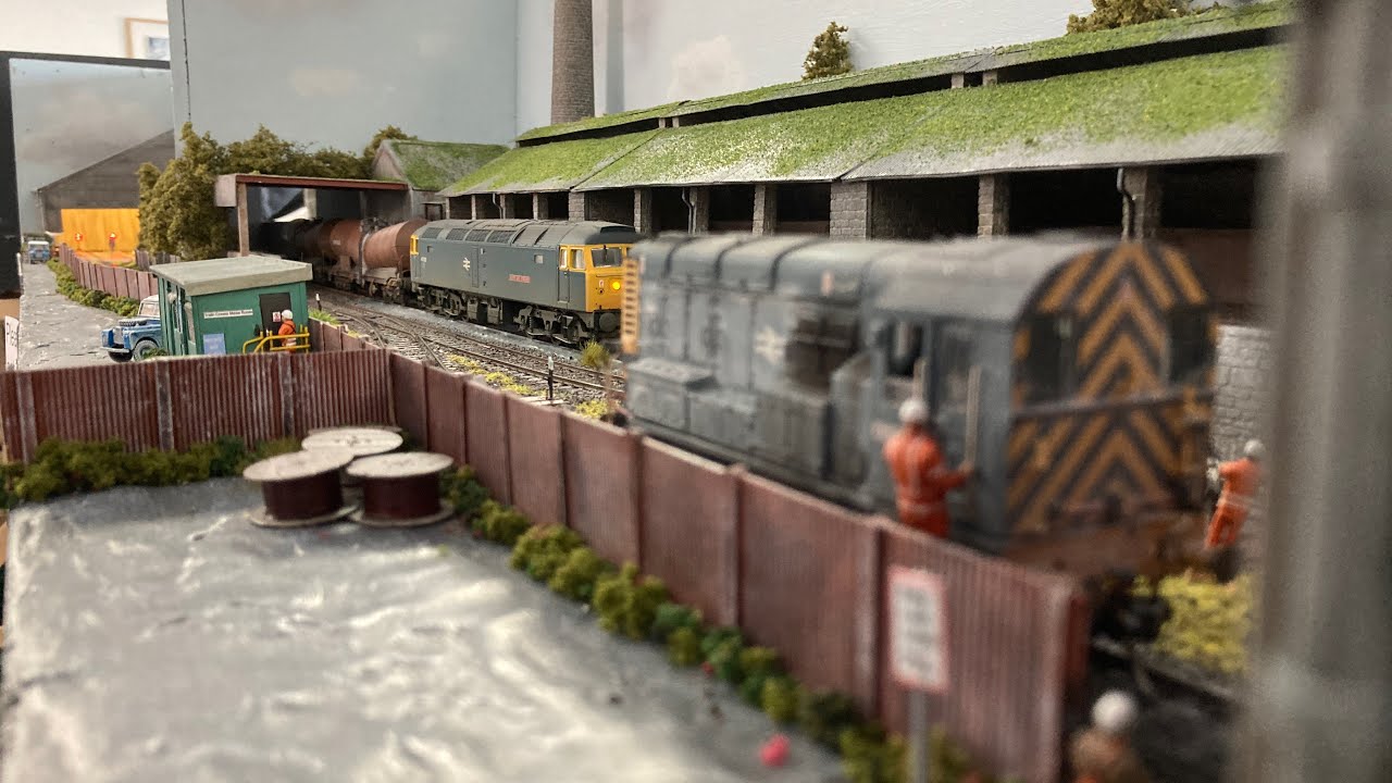 Cornish China Clay Layout in OO Gauge (1980’s BR Blue Era)