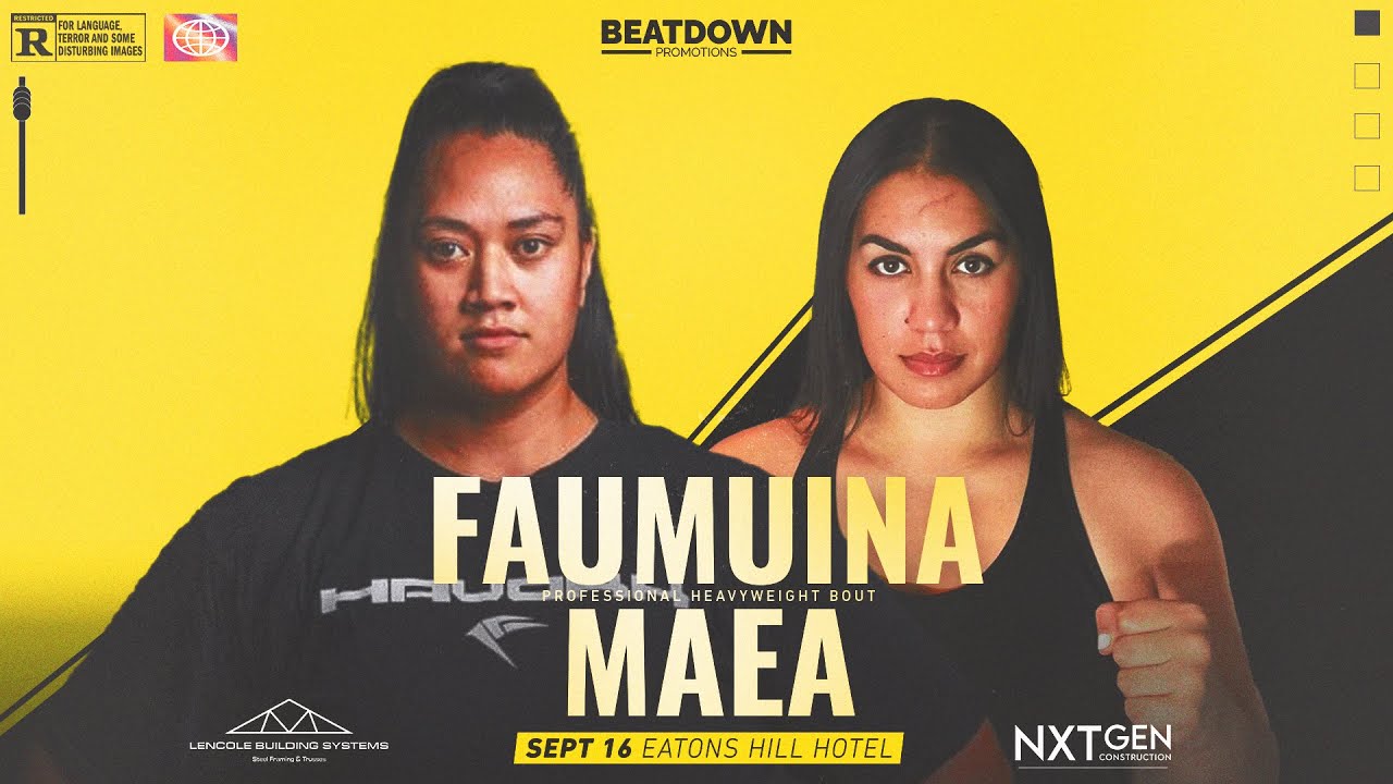 Virtue Maea V Elizabeth Faumuina - Beatdown 5