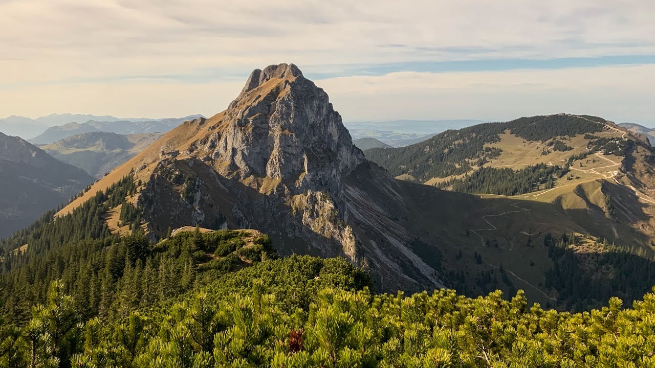 Von Gr&auml;n auf den Aggenstein und das Brentenjoch