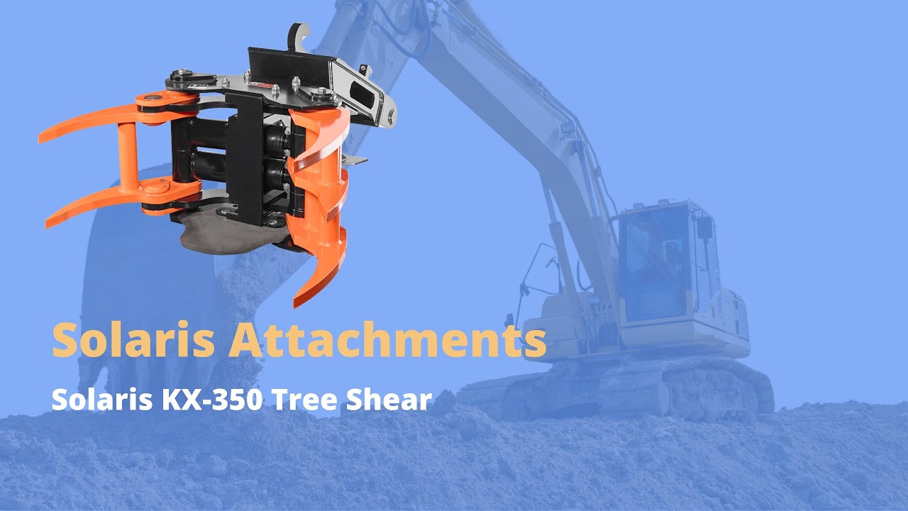 Solaris KX 350 Tree Shear
