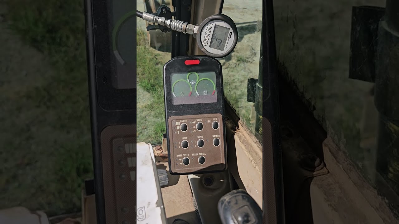 Caterpillar Excavator Part 4: Accessing 7Y-5500 Cluster Gauge Calibration | Mobiledieselmedic.com