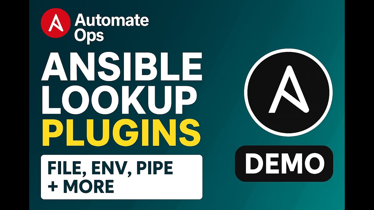 Chapter 17 , Part 3 - Master Ansible Lookup Plugins in 30 Minutes | 100% Practical Lab Demo