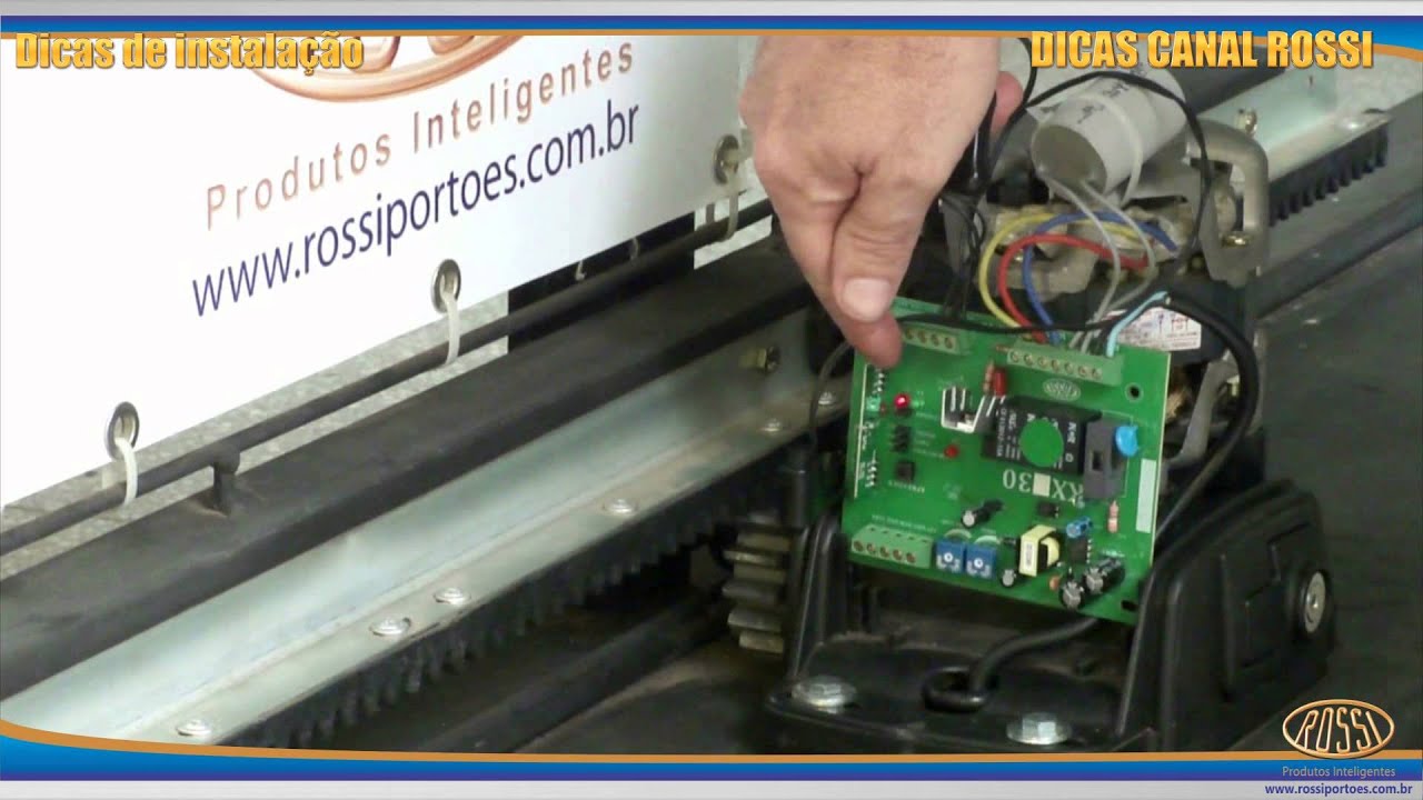 DZ Nano - Instalação com fim de curso Reed Switch