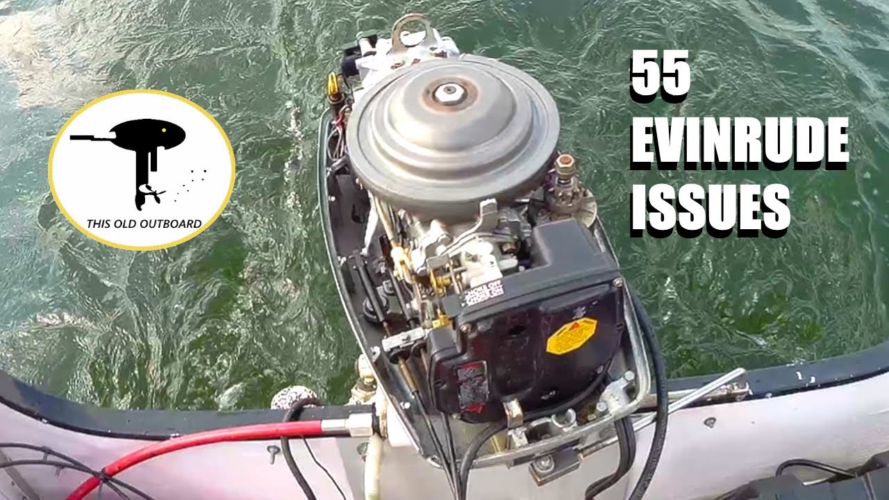 У подвесного мотора Evinrude 1979 года мощностью 55 л.с. возникли проблемы