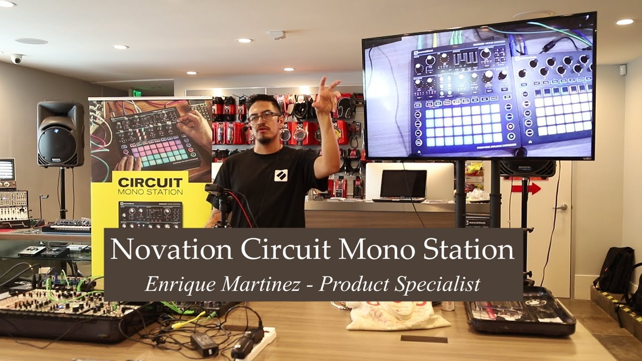 Novation Circuit Mono Station In-depth Demo - Enrique Martinez
