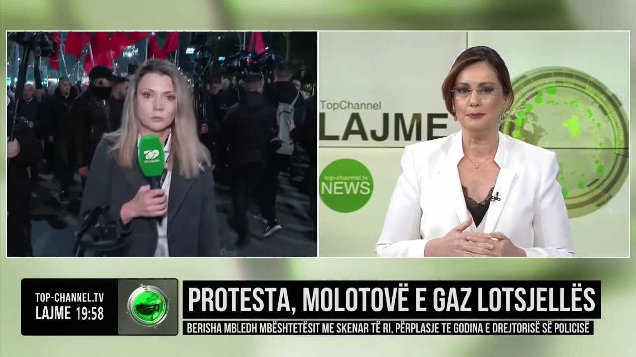 Top Channel/ Ç'po ndodh me protestuesit? Gazetarja zbulon detajet nga rruga