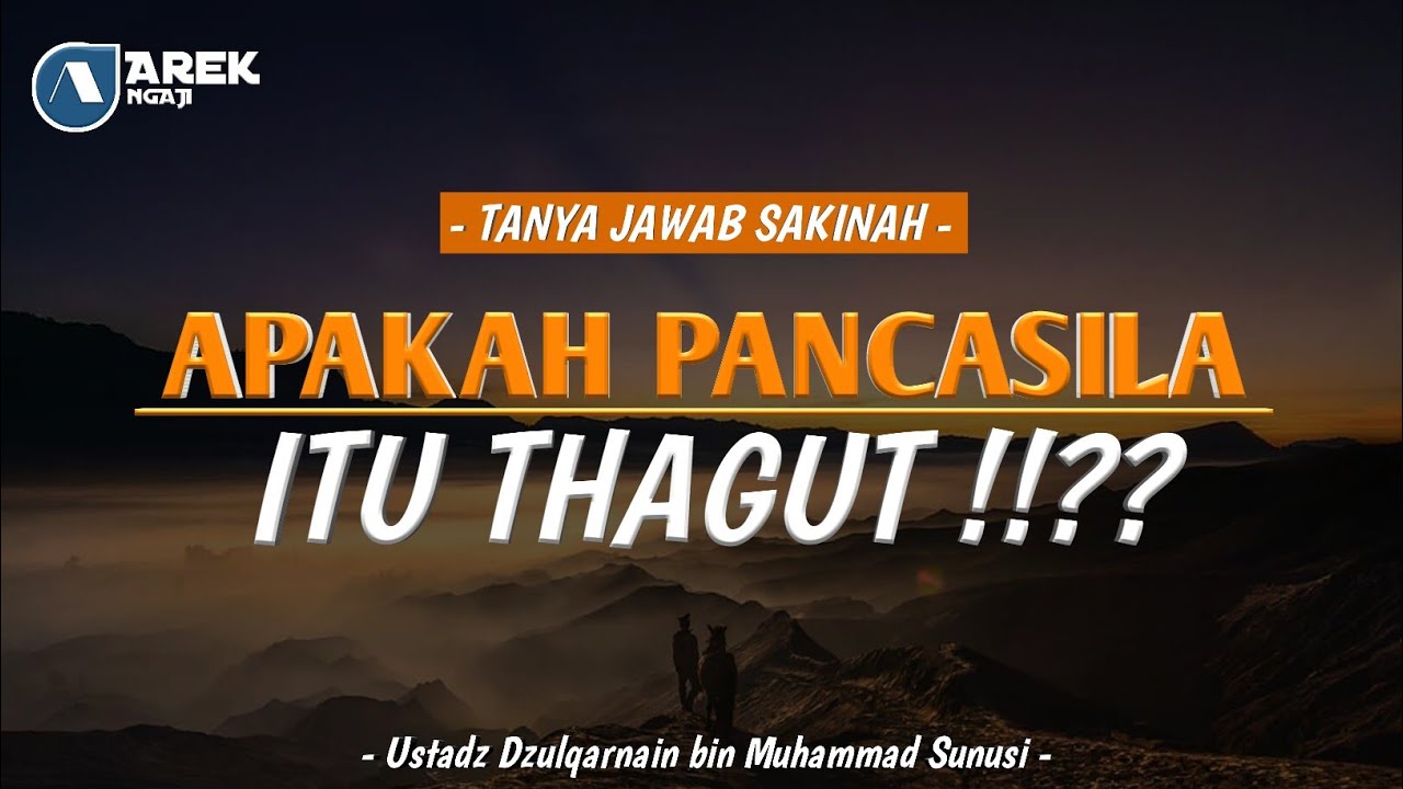 Ustadz dzulqarnain bin muhammad sunusi - apakah pancasila itu thagut ?