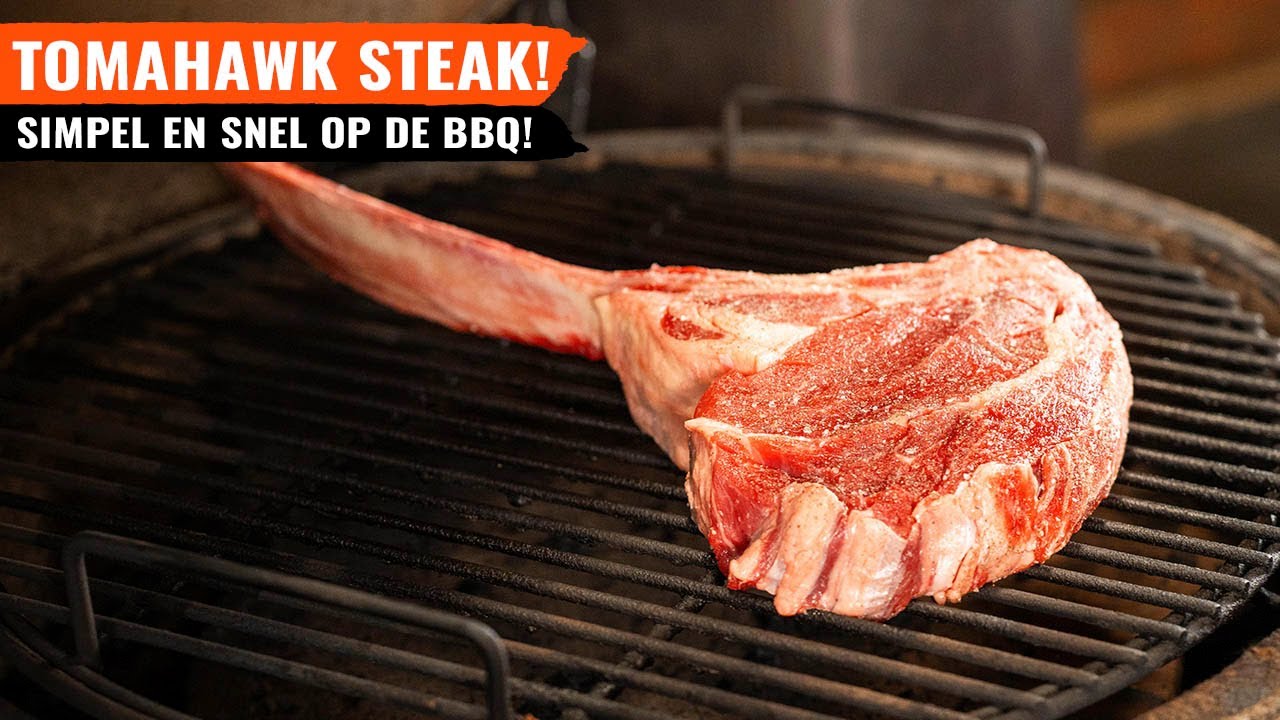 Tomahawk op de Kamado BBQ! | Makkelijk & Snel!