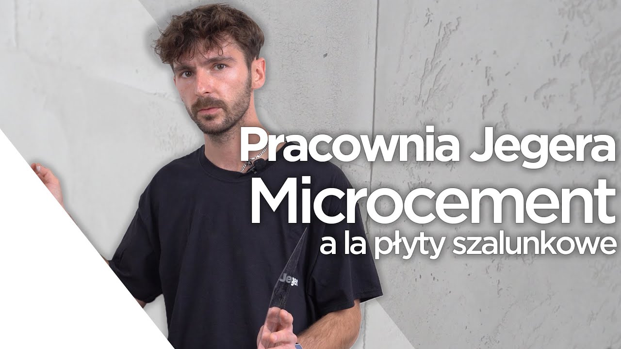💡Pracownia Jegera - Microcement - Gotowa do użycia powłoka dekoracyjna na podłogi, posadzki itp. DIY