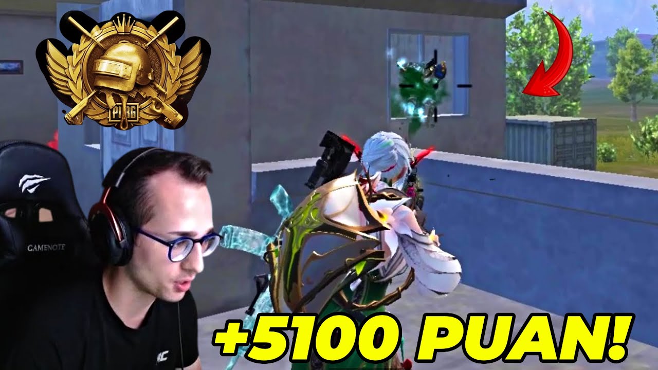 +5100 PUAN OLDUM! (RANK) PUBG MOBILE