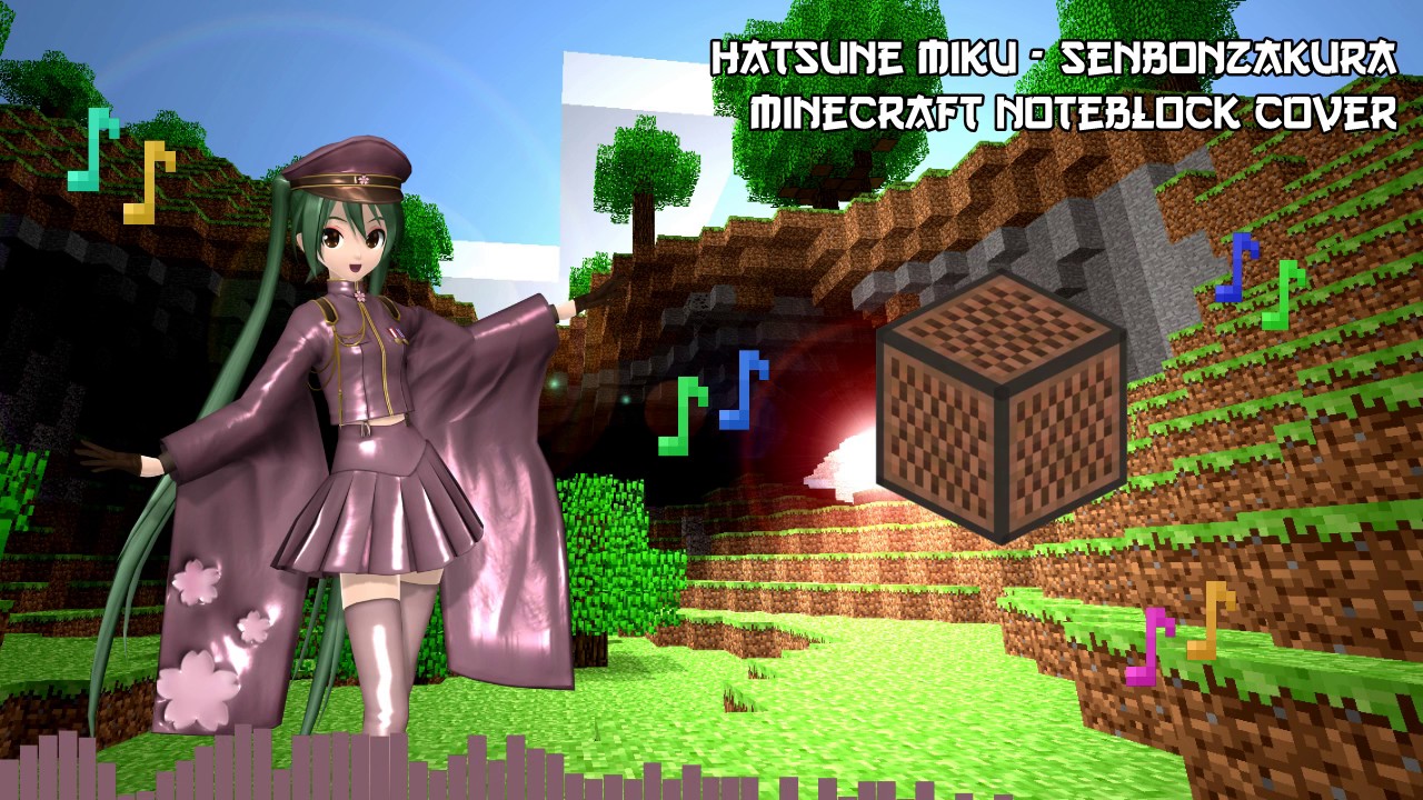 Hatsune Miku - Senbonzakura Minecraft Cover