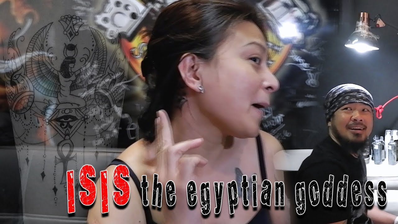 ISIS the egyptian goddess by hendric shinigami tattoo