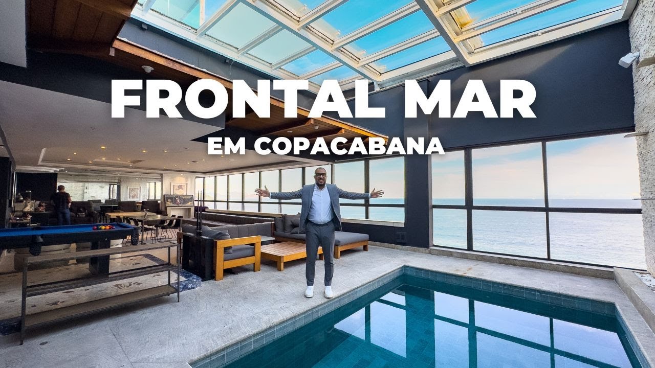 COBERTURA QUE VALE MILHÕES NO RIO DE JANEIRO | Cobertura à venda em Copacabana | Azuza Imóveis