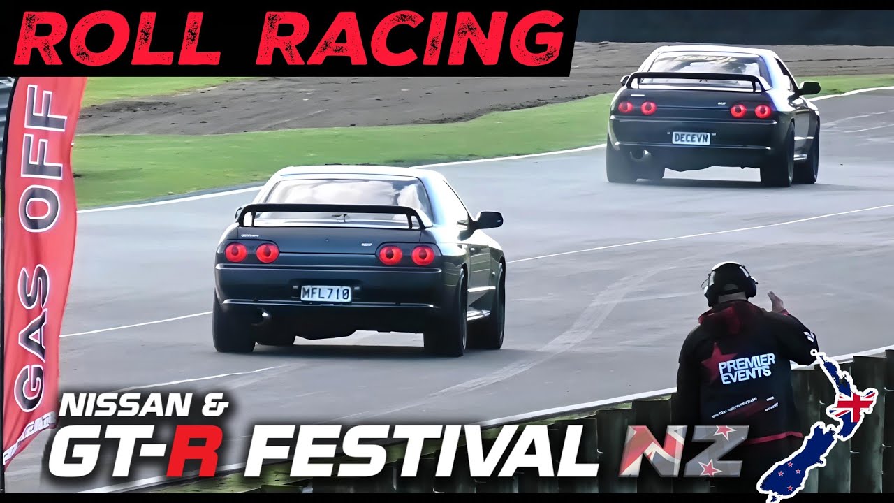 GTR Festival NZ || Roll Racing & Drag Racing Highlights [4K]