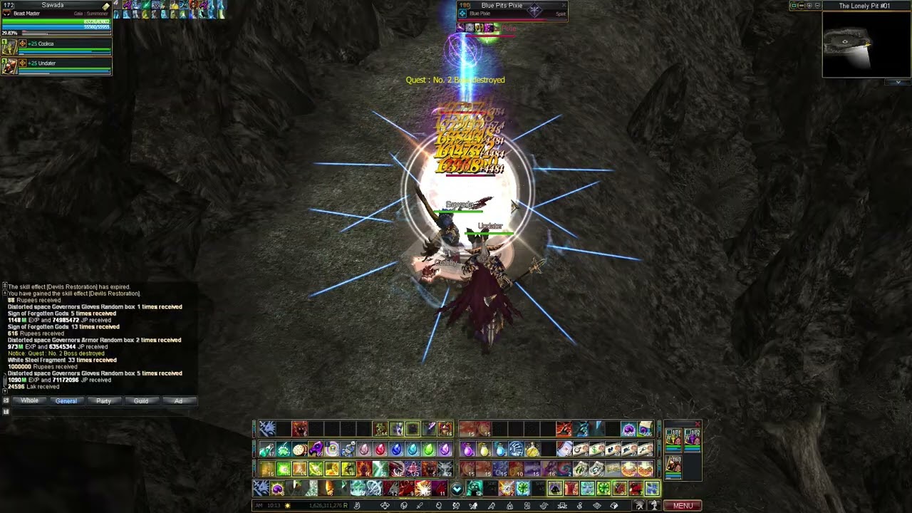 Rappelz Gambit | Beast Master | Lonely Pit 02