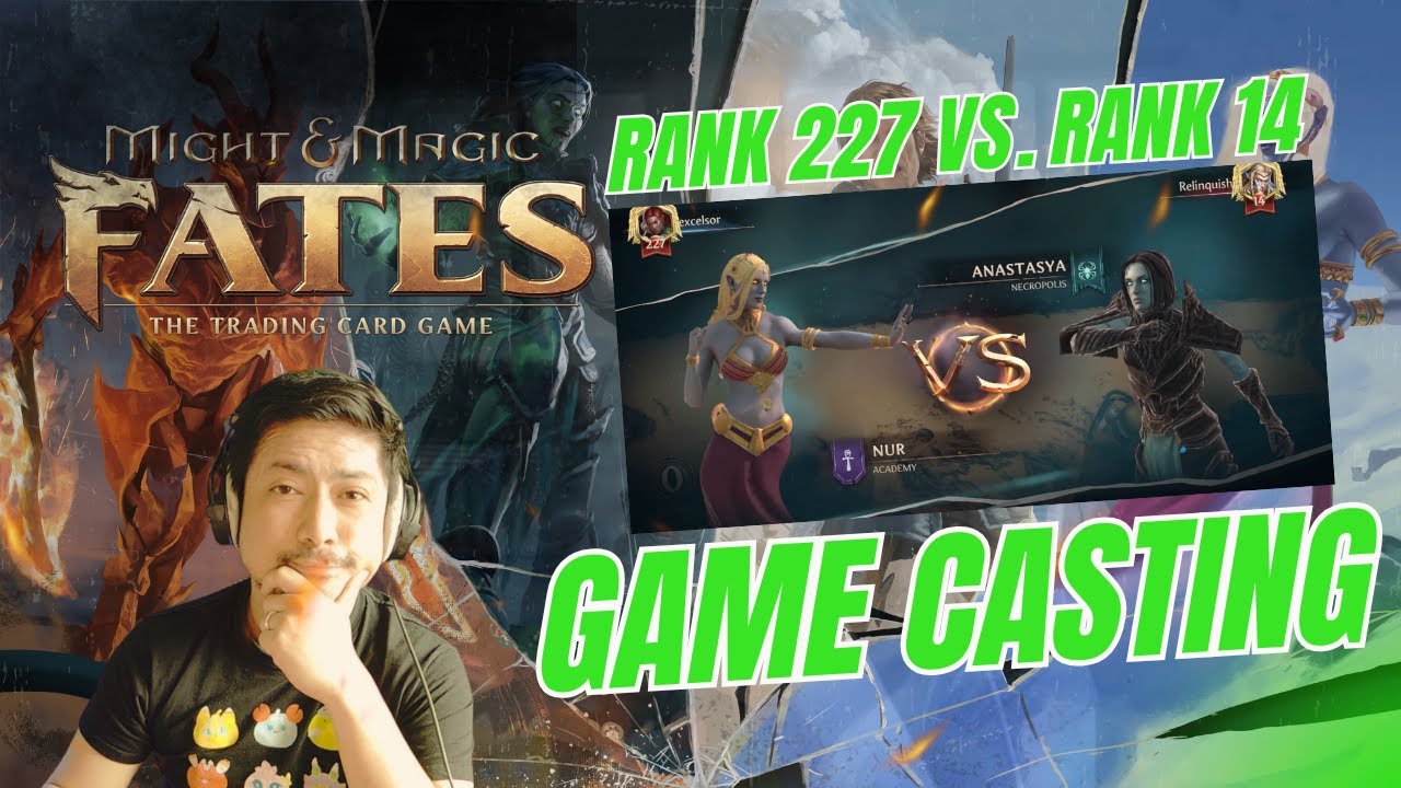 Low Rank vs Top Rank | Rank 227 vs Rank 14 Ranked Match (Full Cast) Might and Magic Fates TCG