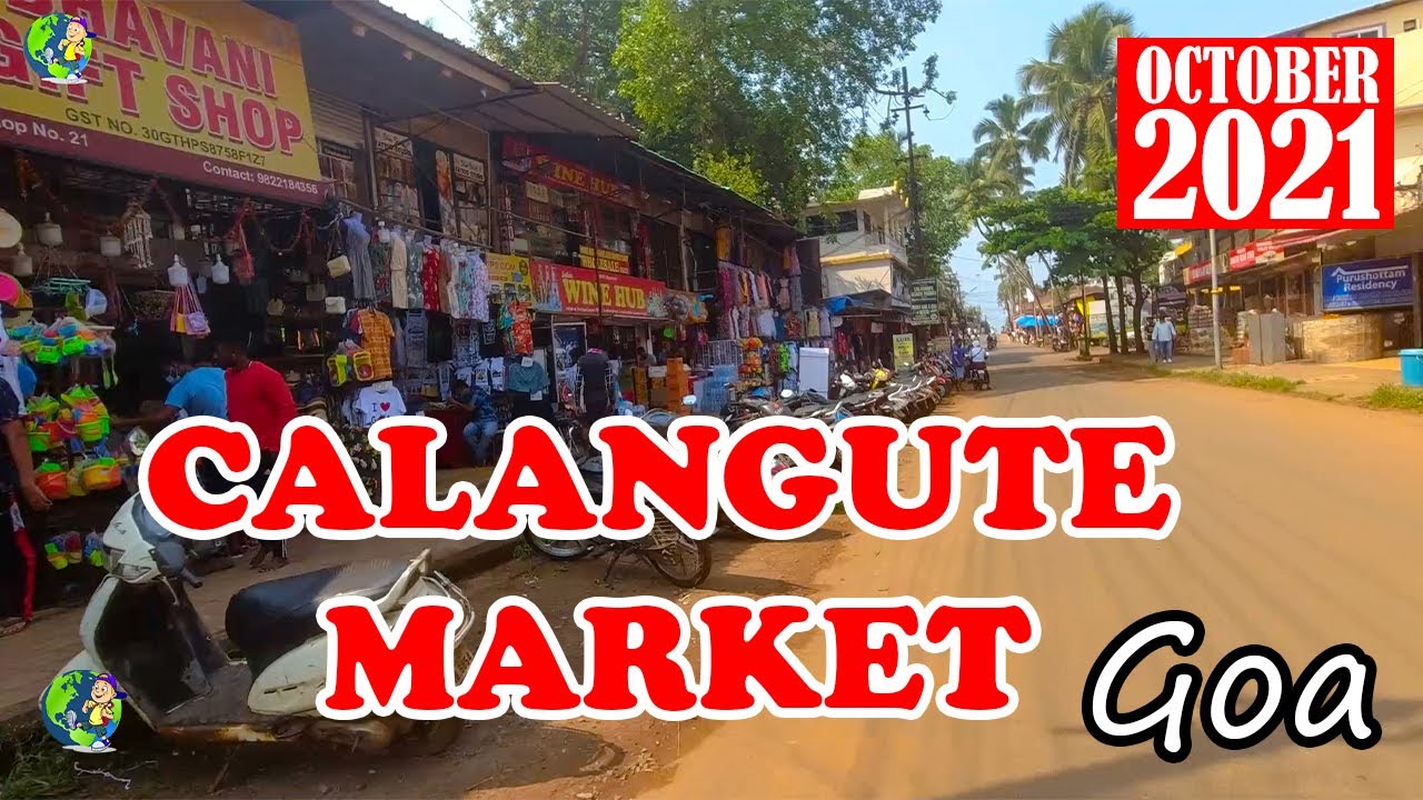 CALANGUTE MARKET || Goa vlog || What It Looks Like | Goa Vlog |  #calangute #goa #safarwithsudhir