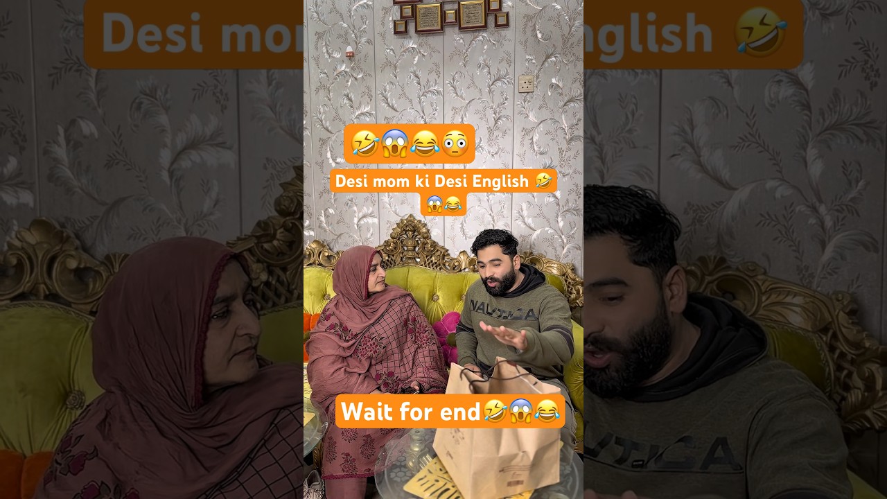 Funny Desi mom🤣😱😂 