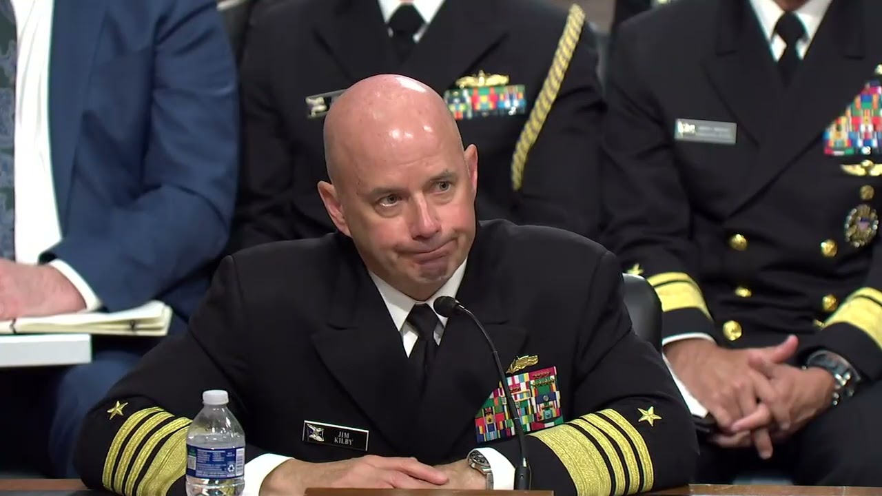 Sen. Dan Sullivan (R-Alaska) at an Armed Services Committee hearing - June 10, 2025