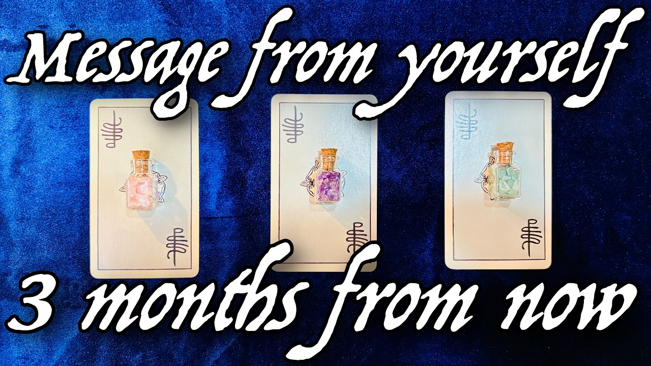 Message from yourself 3 months from now 🥹 PICK A CARD Tarot Reading 🔮