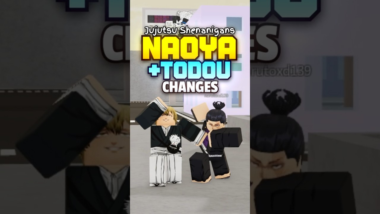 NEW NAOYA + TODOU CHANGES in JJS!