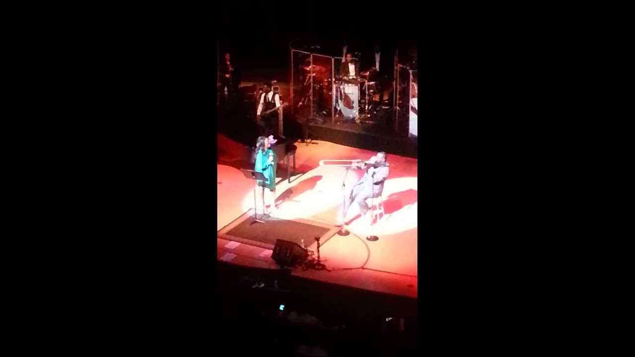 Kim burrell singing love with Jeff Bradshaw