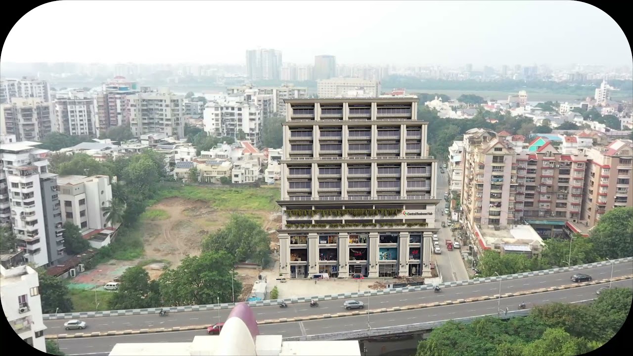 Central Business Hub At ParlePoint , Surat #corporate #multilevelparking #showroom #officespace