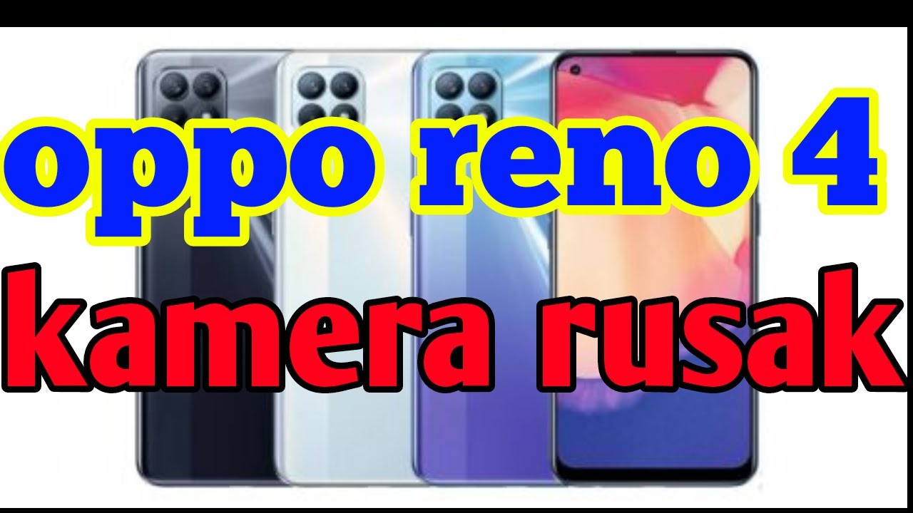 oppo reno 4 kamera blank hitam